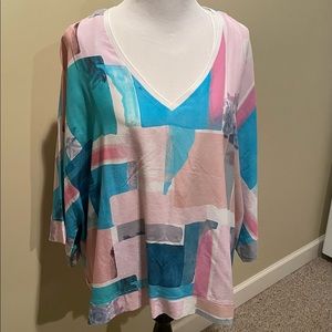 Tyler Boe silk tunic